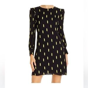 Alice + Olivia Beatrix Geo-Print Shift Dress Womens